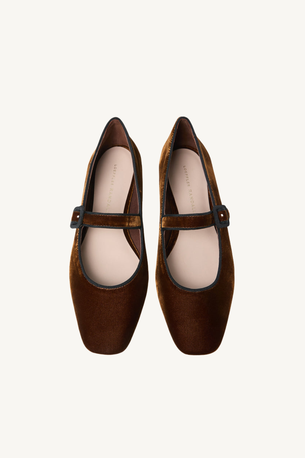 ginger mary jane flat - brown