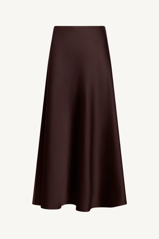 beth skirt - dark fig
