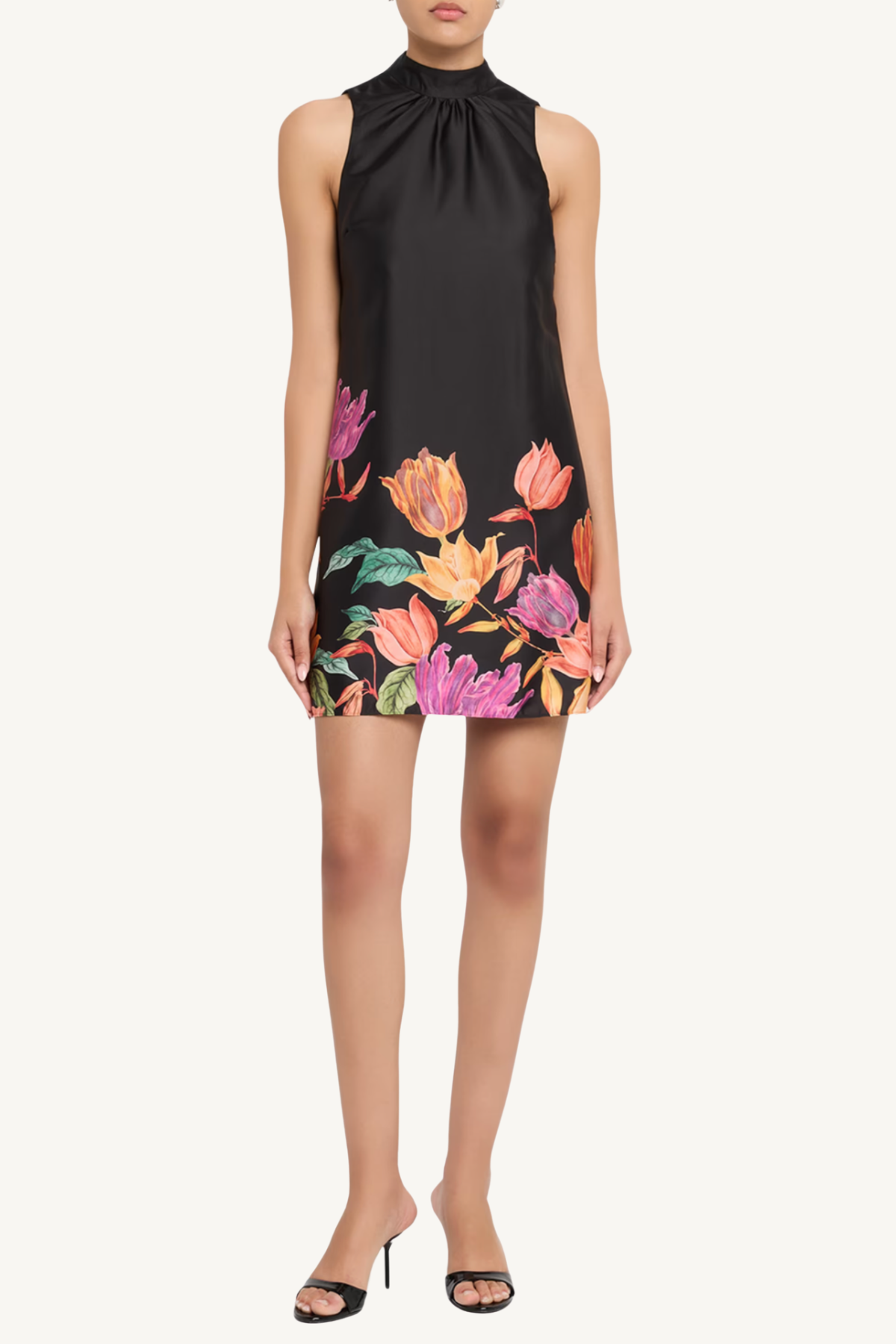 andie dress - flora border