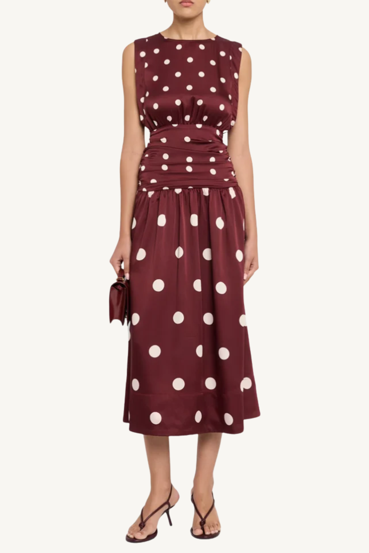 divya dress - polka dot mix