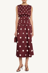 divya dress - polka dot mix