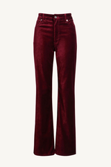velvet reboot - deep garnet