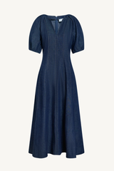 piper dress - midnight rinse