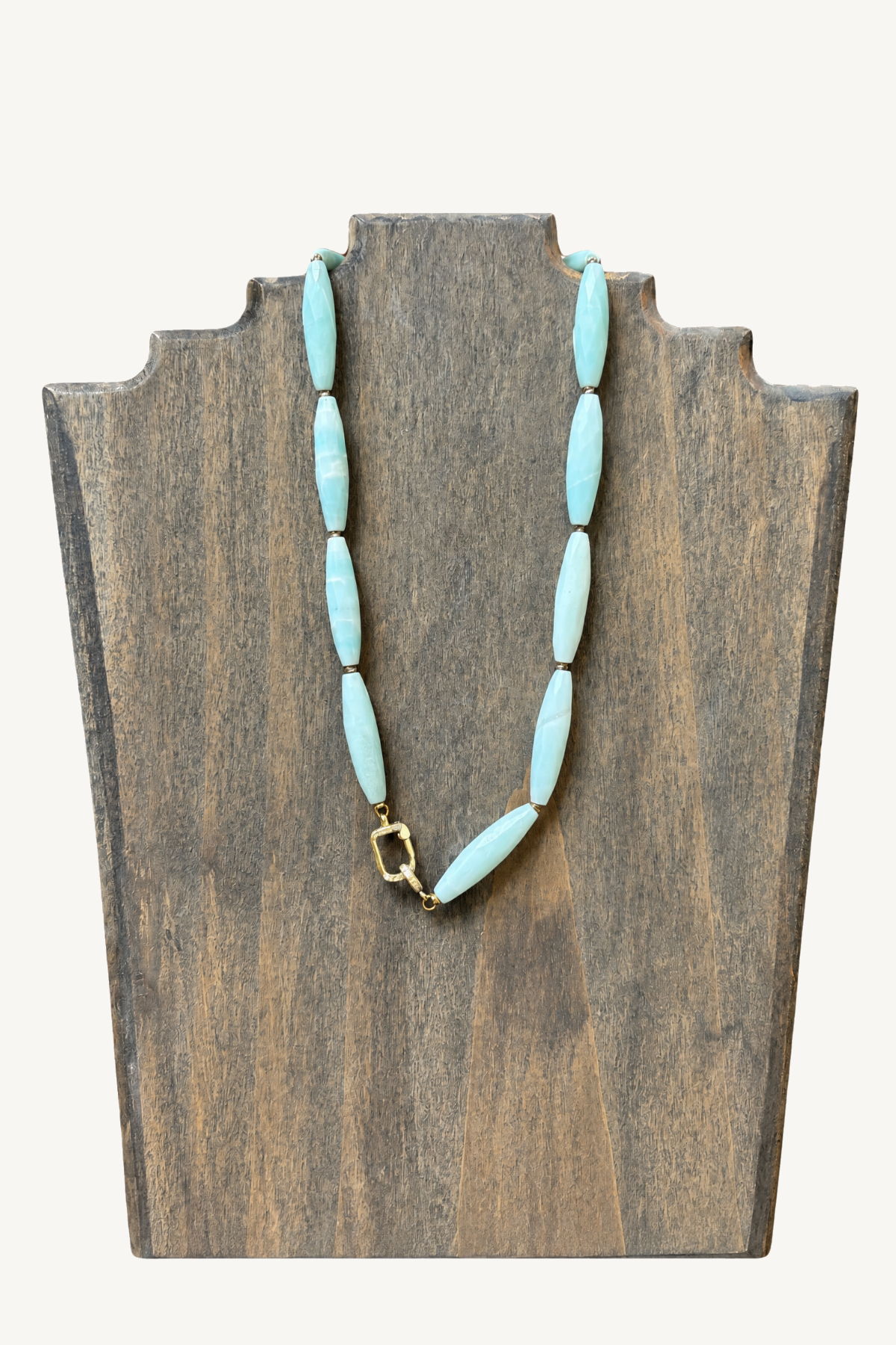 amazonite beaded necklace