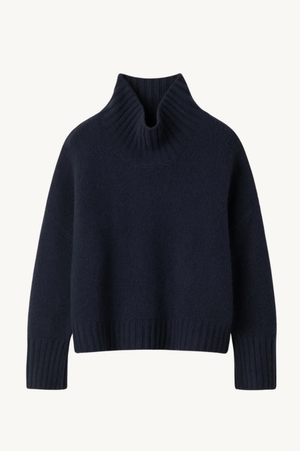 girlfriend turtleneck - navy