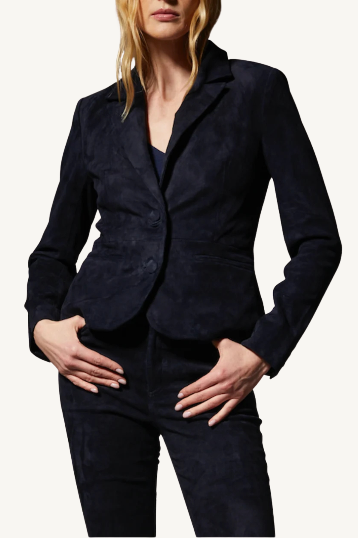 claire blazer - marine