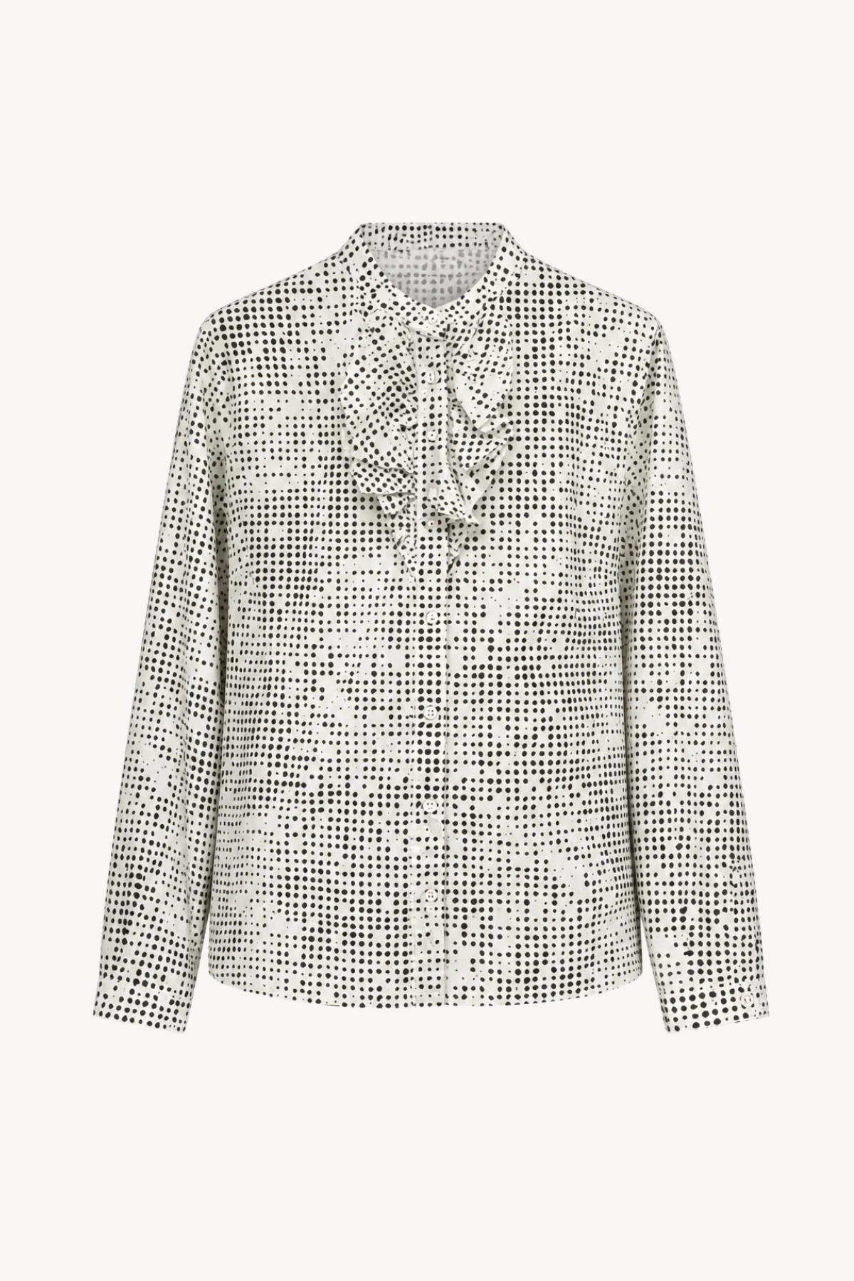 shirt carole - brown dots