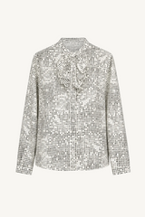shirt carole - brown dots