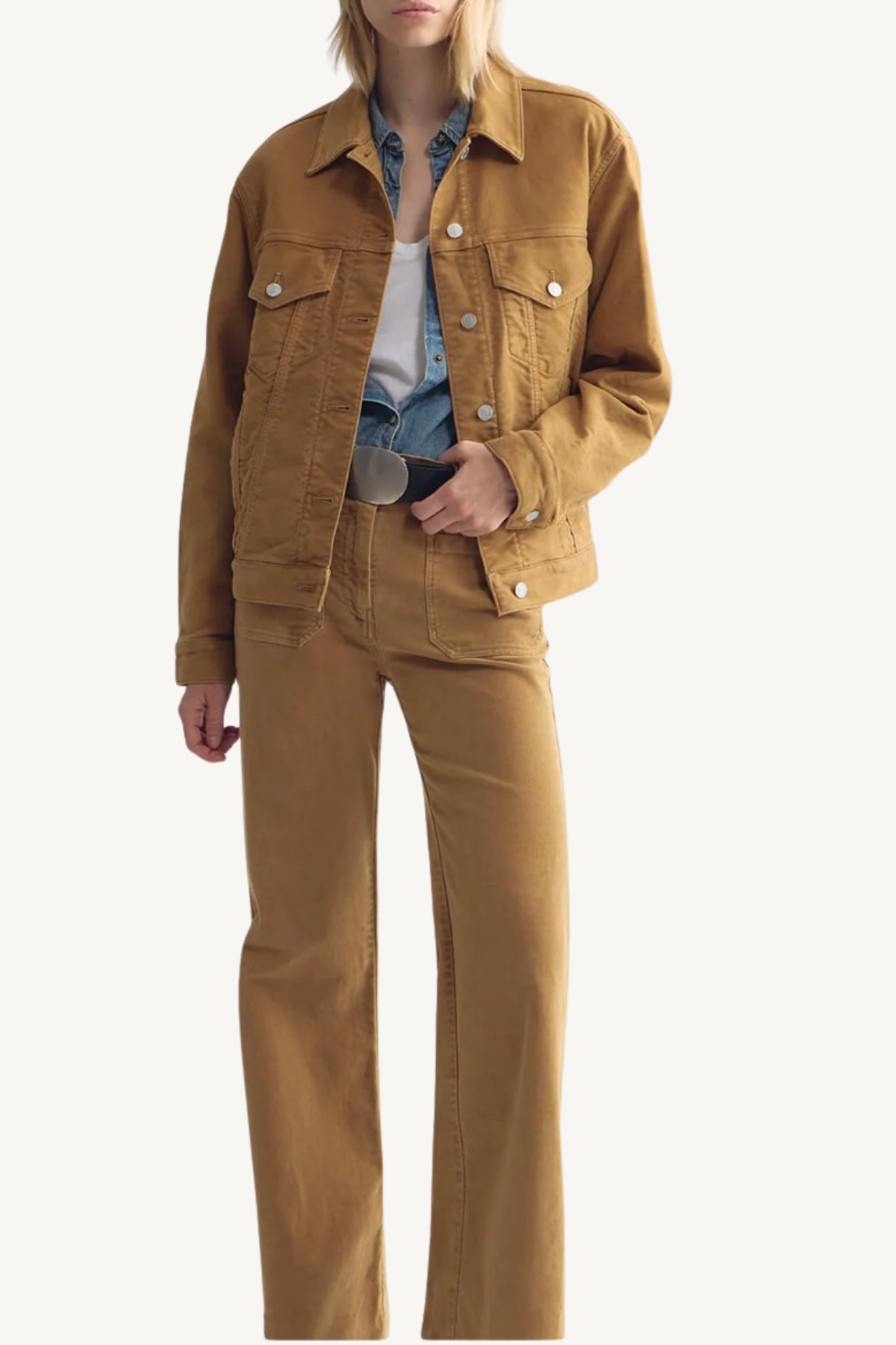 marian jacket - bourbon