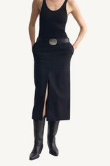mariha skirt - dark charcoal