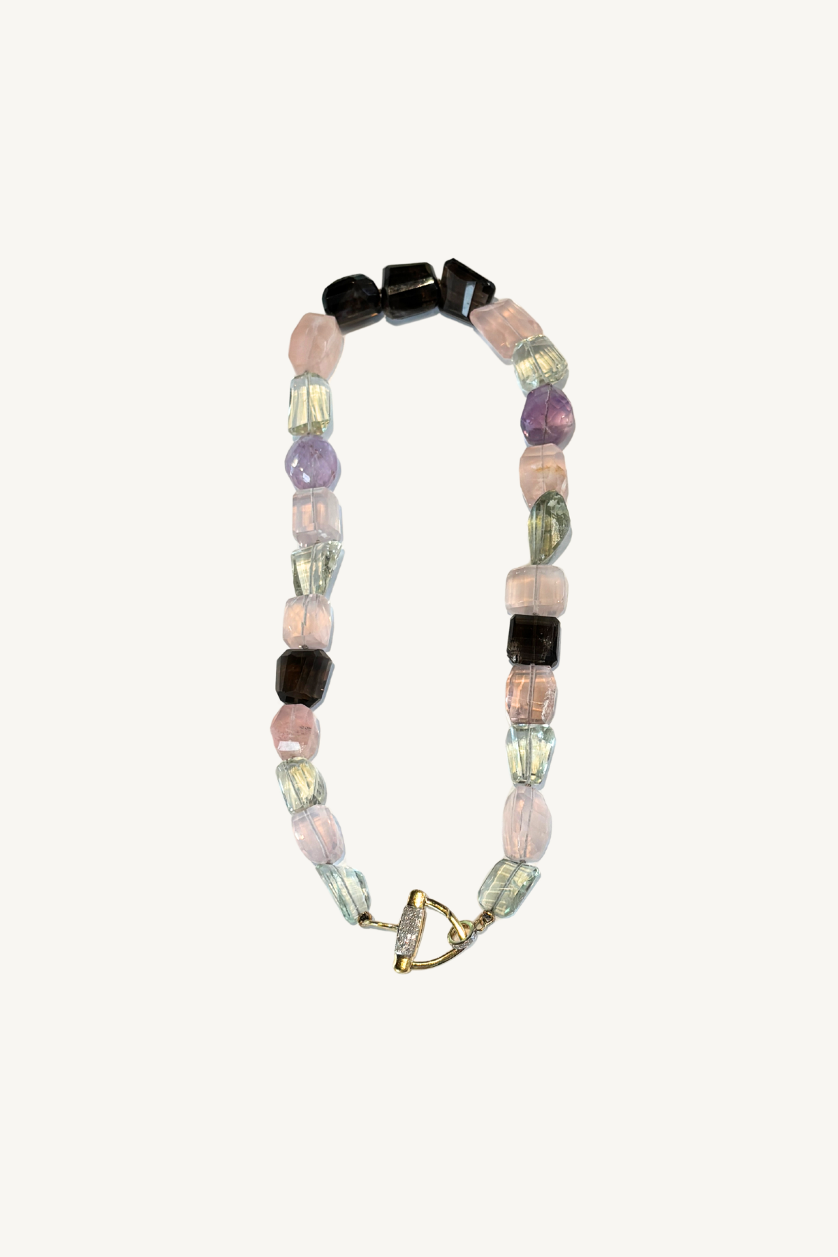 multi stone necklace