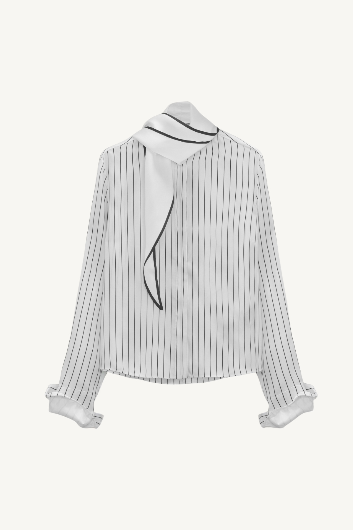 stripes with a twist blouse - stripe black