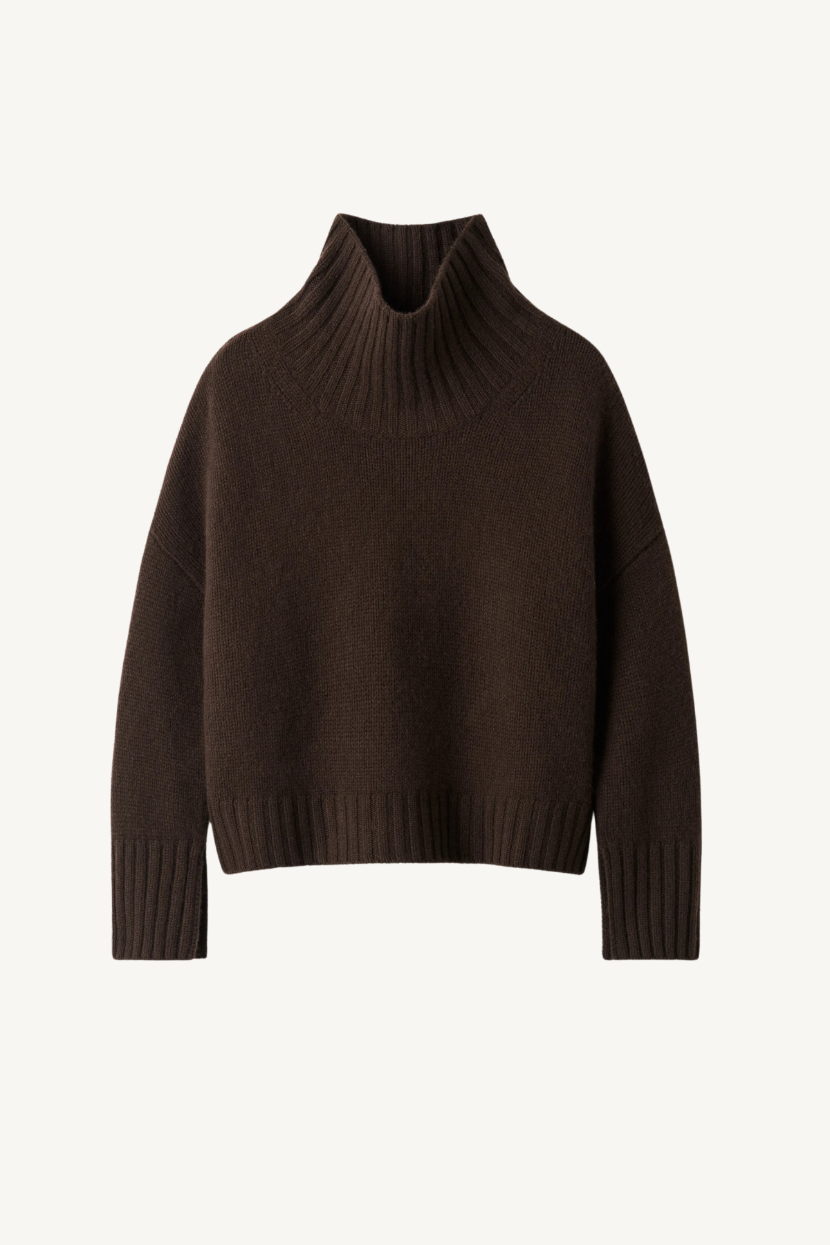 girlfriend turtleneck - mocha