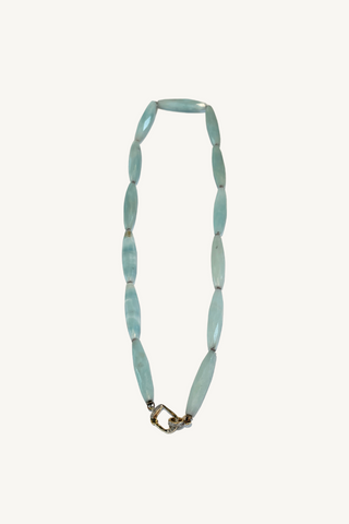 amazonite beaded necklace