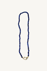 blue lapis beaded necklace