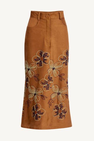layan skirt - camel