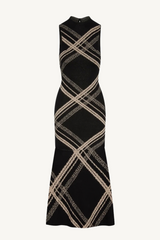anara dress - plaid