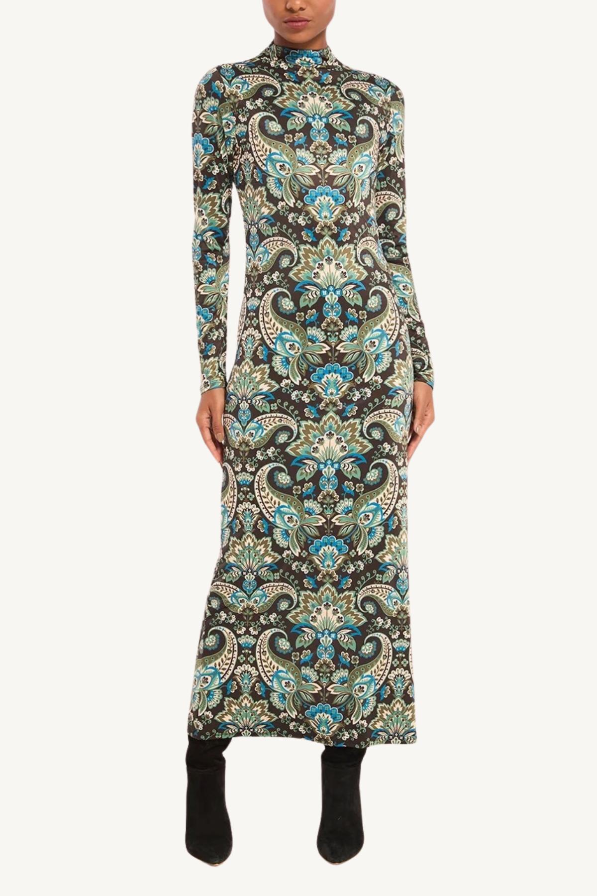 mitra dress - reflective chintz