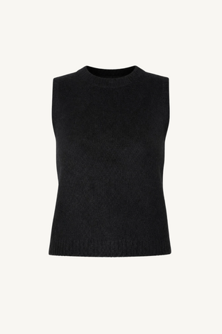 lou vest - black