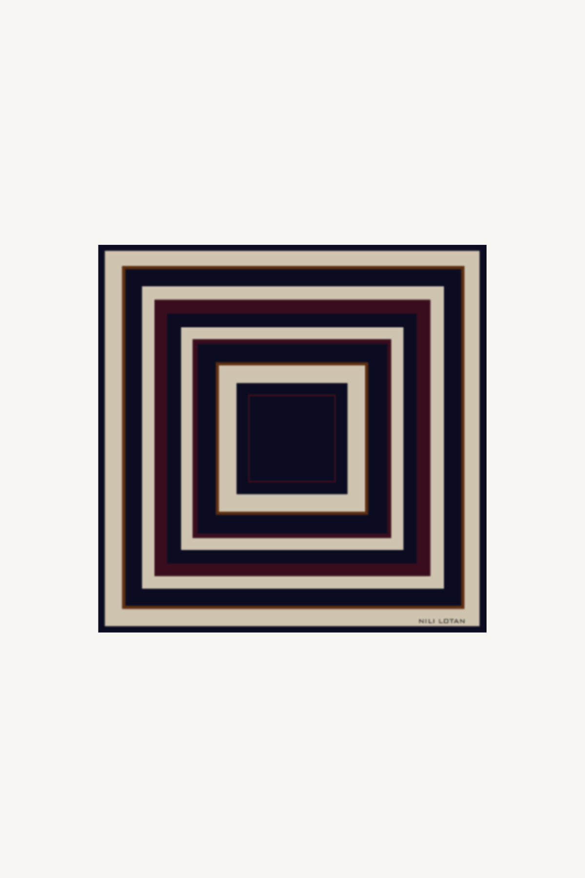 vintage scarf - vintage stripes