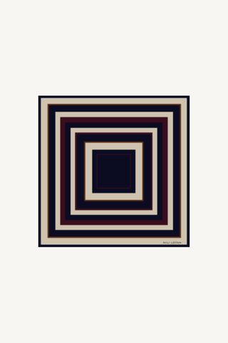vintage scarf - vintage stripes