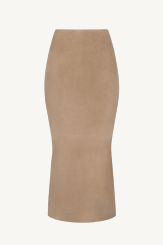 tube skirt - taupe