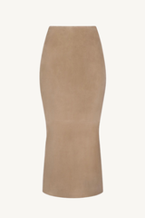 tube skirt - taupe