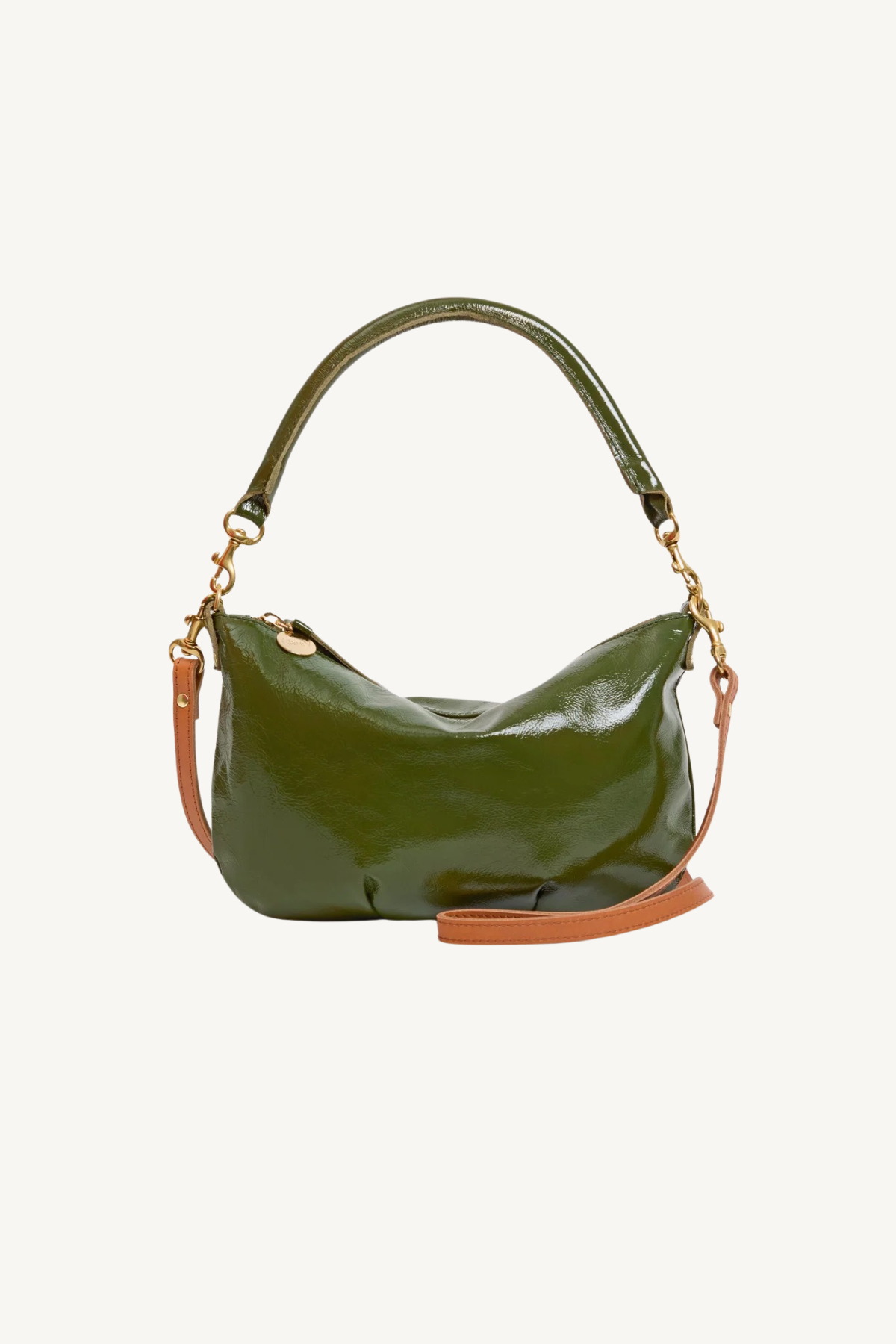 petit moyen messenger - crinkle patent army