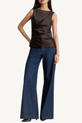 sasha top - dark fig