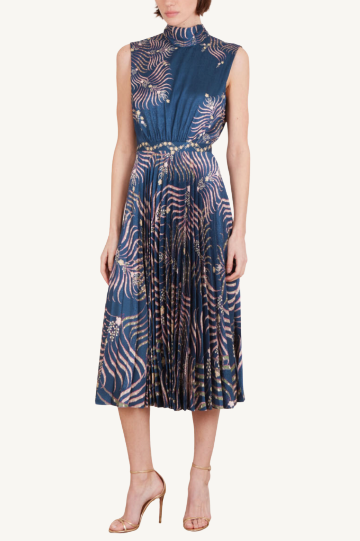 fleur e dress - palm trellis placement