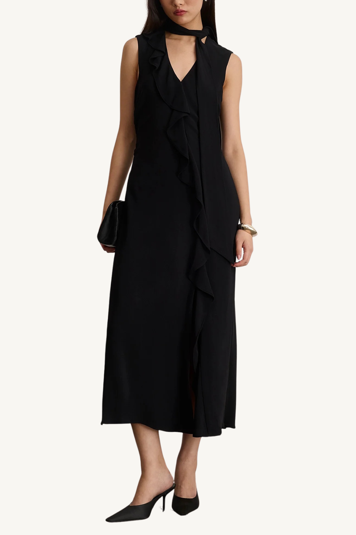 amelia dress. - black