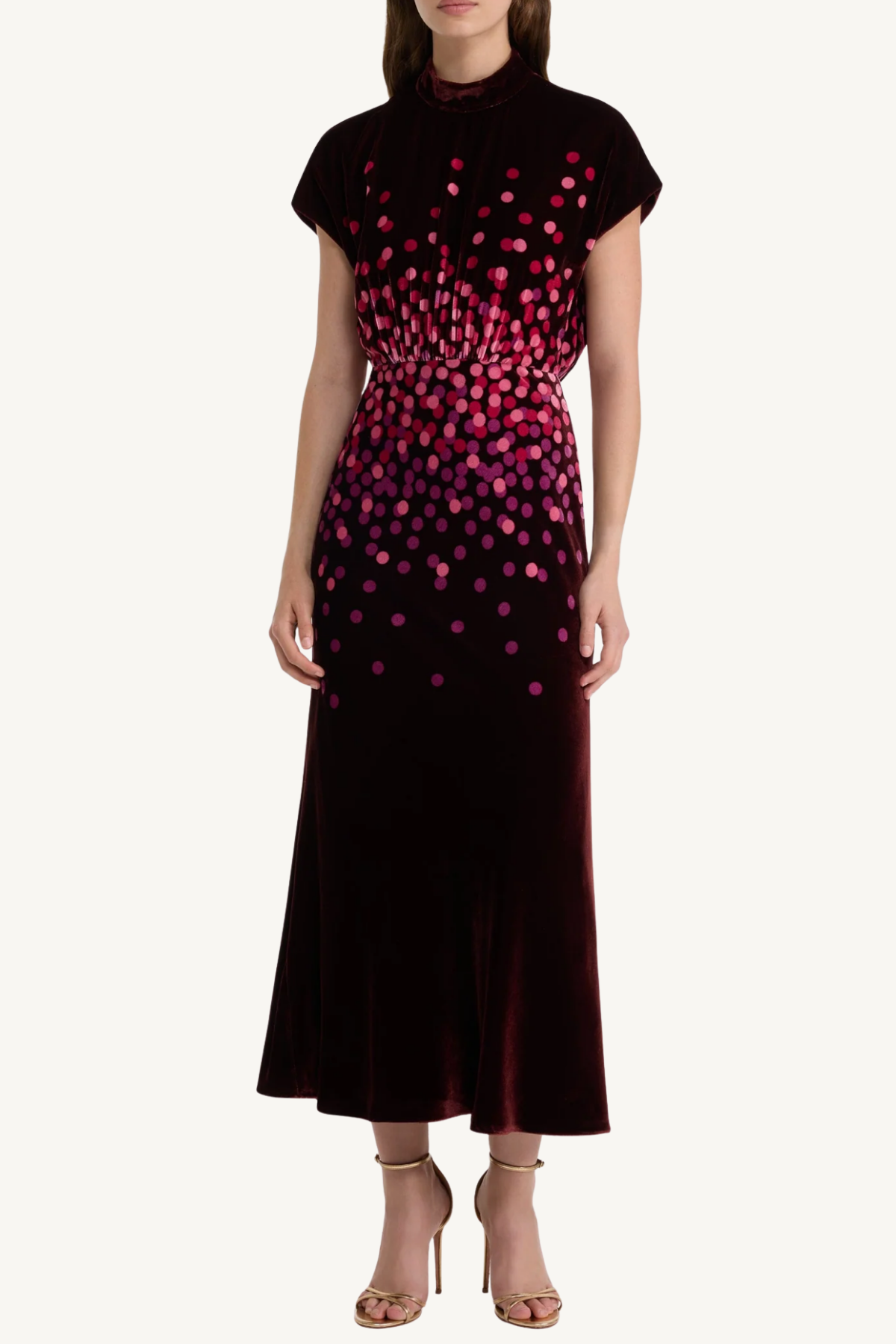 fabienne b dress - starlight berry placement