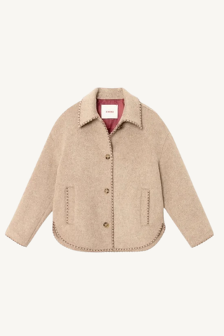 dean jacket - taupe