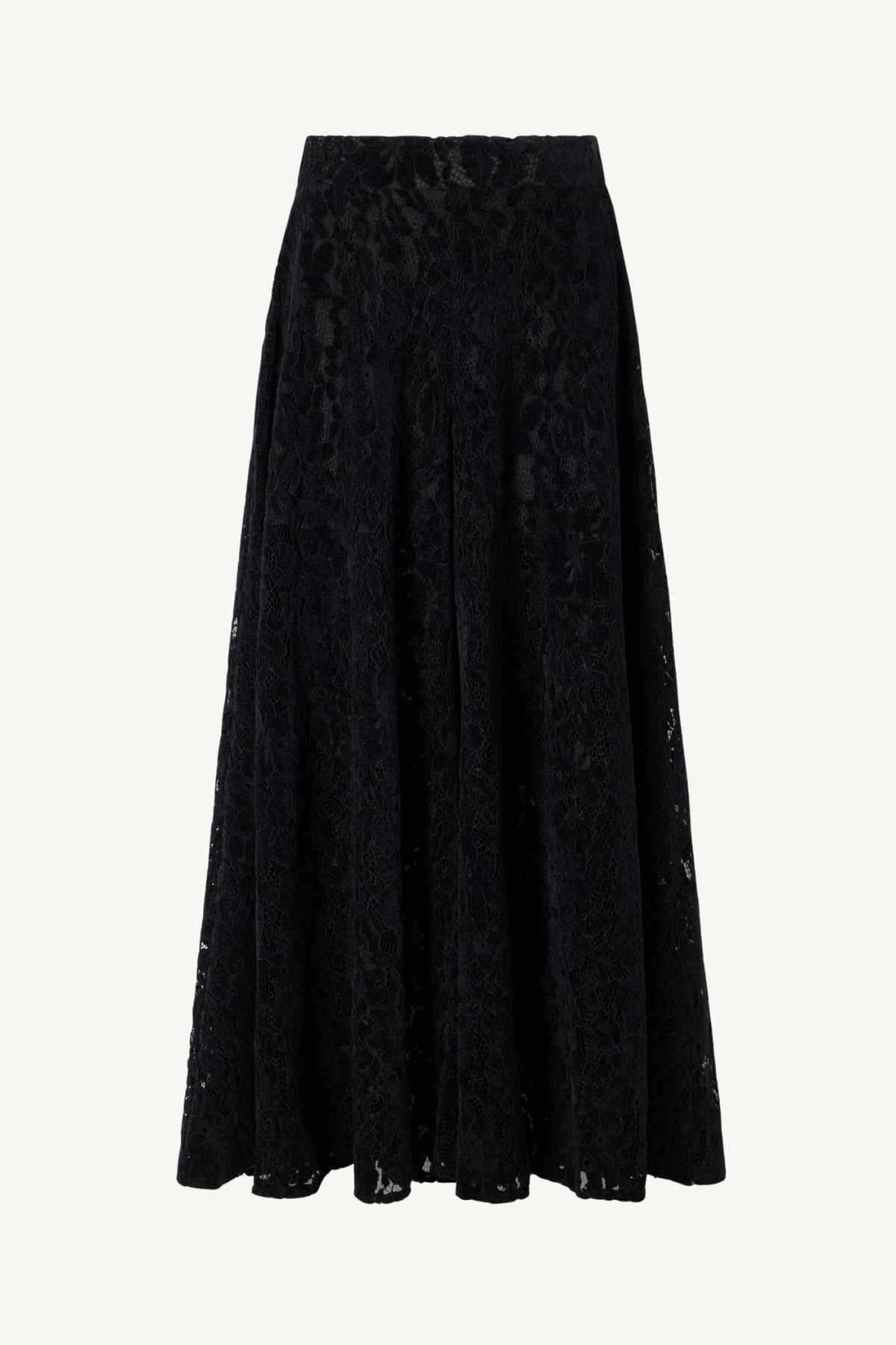 vittoria trousers - nero floral lace