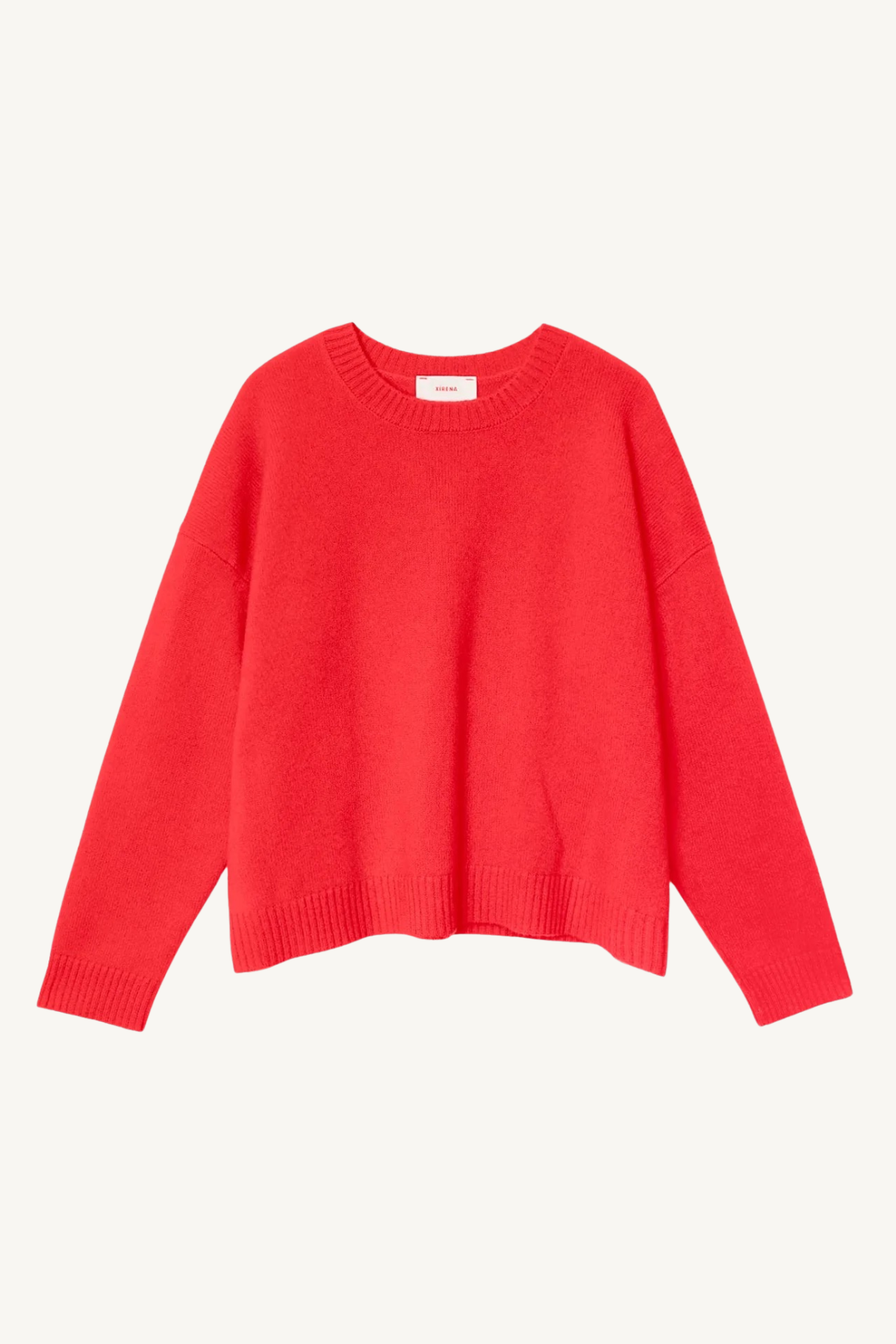 lela sweater - apple red