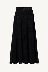 vittoria trousers - nero floral lace