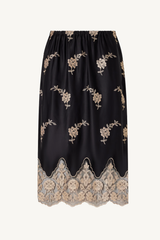 lucinda skirt - embroidered giardino segreto
