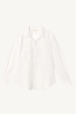 gilda top - pearl white