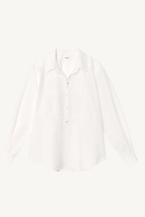 gilda top - pearl white