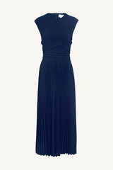 carly dress - maritime blue
