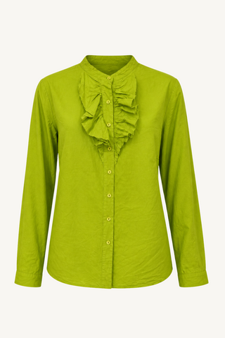 shirt carole - chartreuse