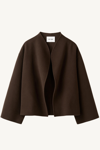 short jacket - mocha