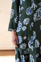 big garden dress - big garden green