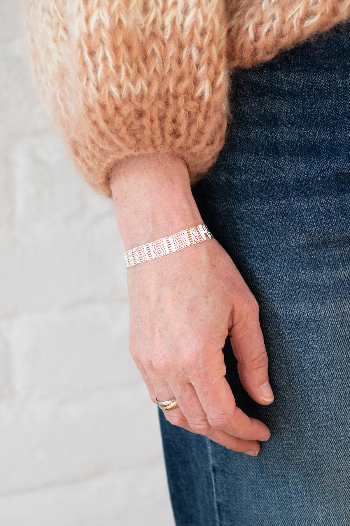 friendship bracelet - silver