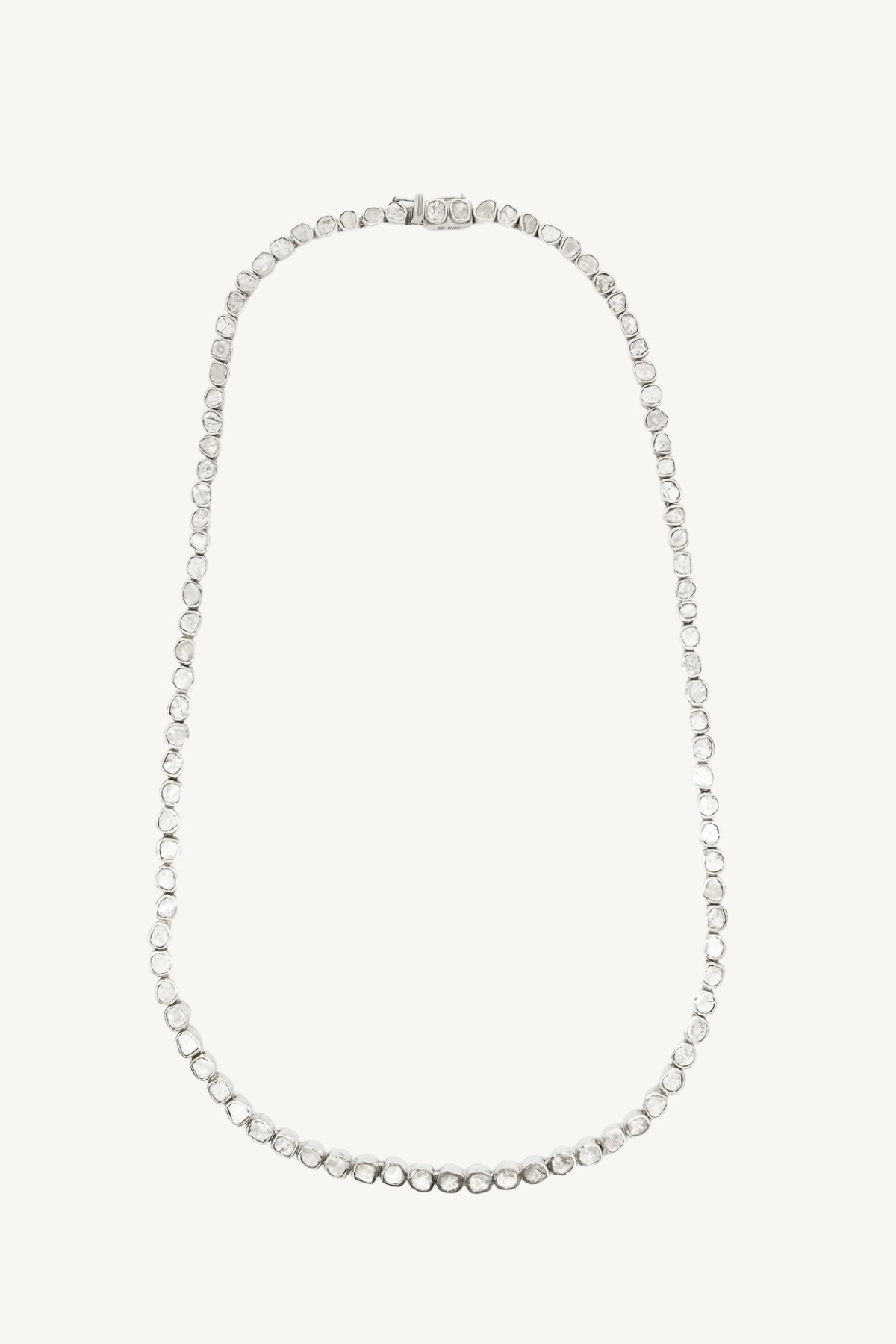 20" diamond tennis necklace