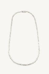 20" diamond tennis necklace