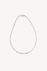15" diamond tennis necklace