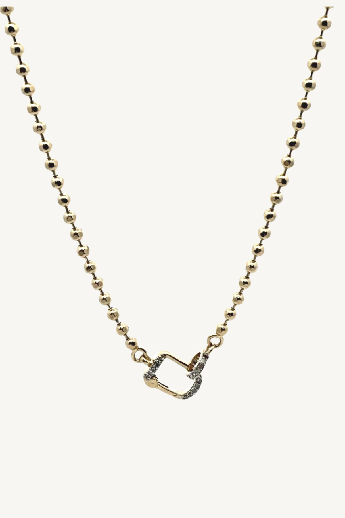 17" mini gold ball chain