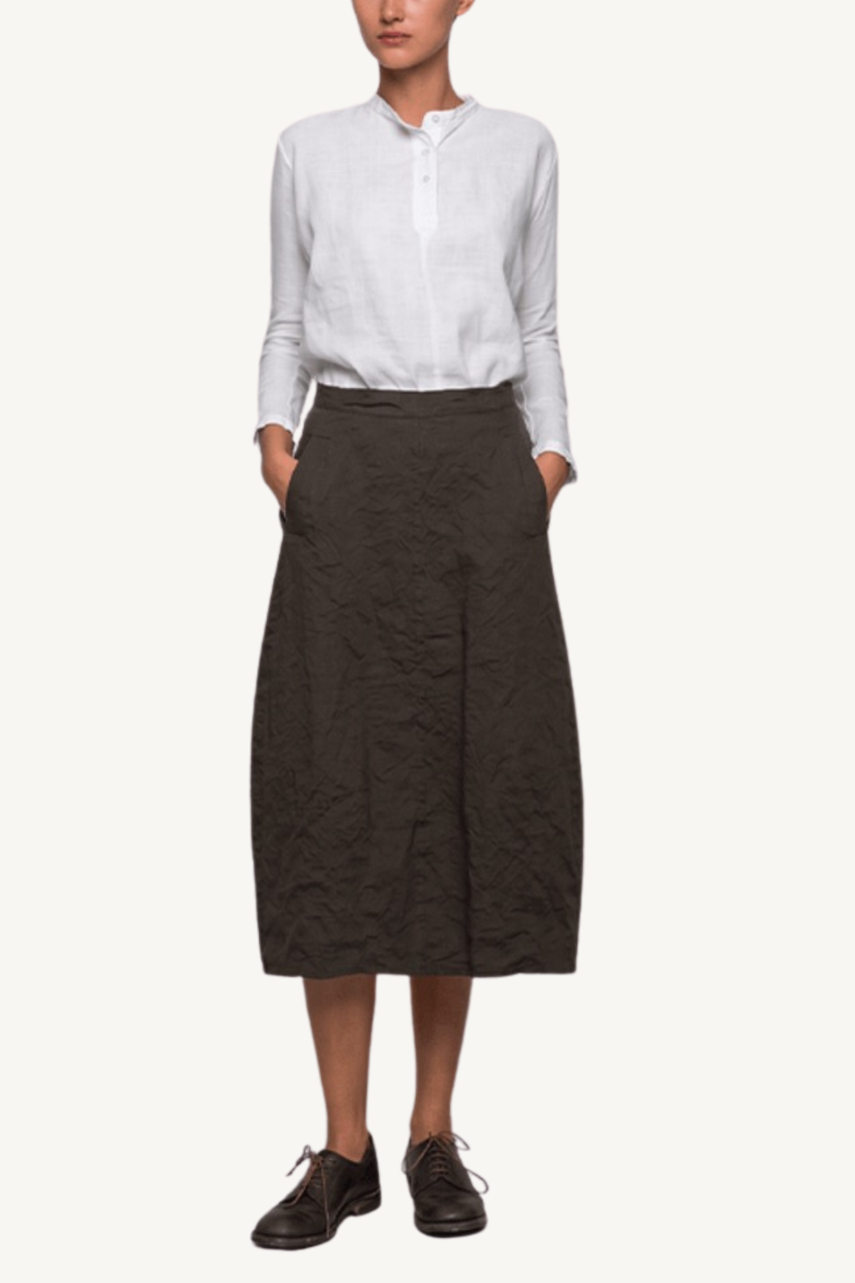 skirt juliette - sepia