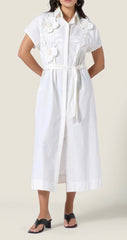 saelina dress - papyrus